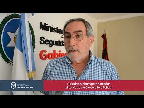 Articulan acciones para potenciar el servicio de la Cooperadora Policial