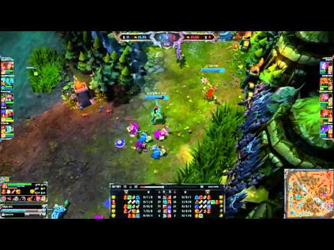 Imp  Caitlyn vs Jinx - ad c - [Replay LOL] 2014