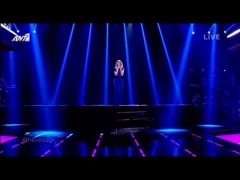 Μαρία Έλενα Κυριάκου - The Voice of Greece - Because of You - Τελικός - Νικήτρια