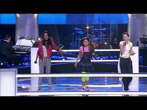 The Voice Kids RU 2014  Christina, Polina and Aigul — «Wannabe» Battles | Голос Дети. Поединки