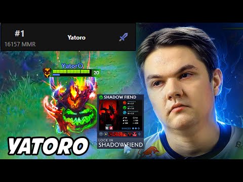 Yatoro's 16K MMR Grind: Shadow Fiend Wreaks Havoc 🔥🔥