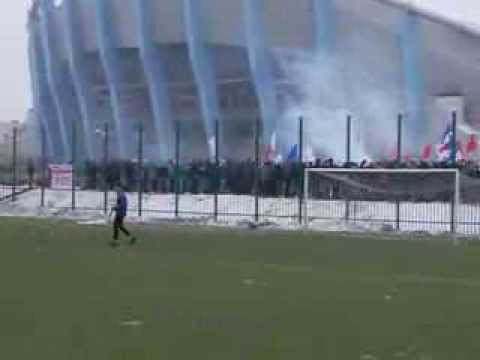 Włocłavia Włocławek   ŁKS Łódź  Doping Kibiców