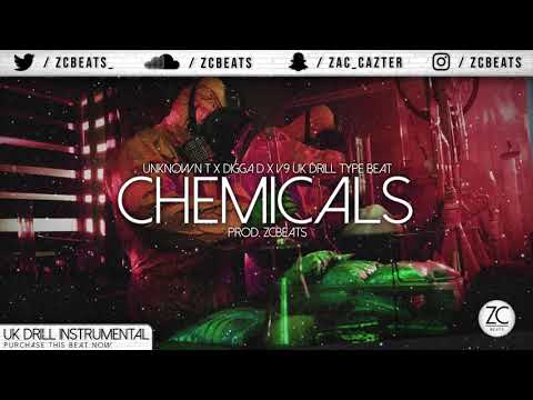 UNKNOWN T x DIGGA D x V9 x UK DRILL TYPE BEAT | "CHEMICALS" (Prod. ZCBeats)