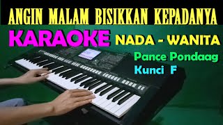 Download lagu KAU DAN AKU MENYATU - Pance Pondaag | KARAOKE Nada Wanita mp3