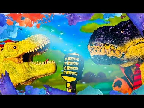 Dino-Sanremo 2022 🎤🦖 Arex e Vastatore presentatori e... cantanti!