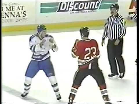Brent Thompson vs Craig Coxe IHL Nov 12/91