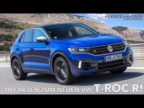 10 Fakten zum Volkswagen T-Roc R Leistung Preis Sound 0-100 / 0-60 Vmax Verbrauch Klang