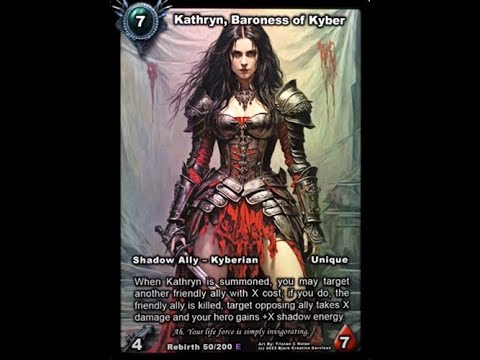 Moonstalker vs Threbin. Kyberian Rises! Shadow era