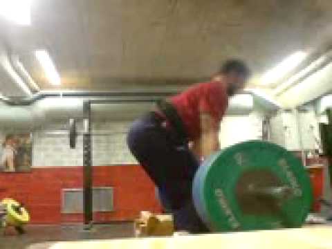 Kronlyft, Rack deads 6x180kg