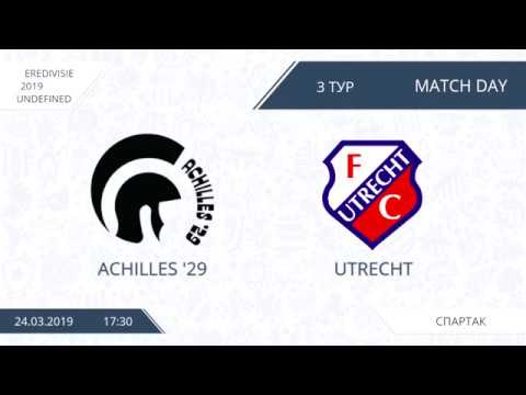 AFL19. Netherlands. Eredivisie. Day 3. Achilles '29 - Utrecht.