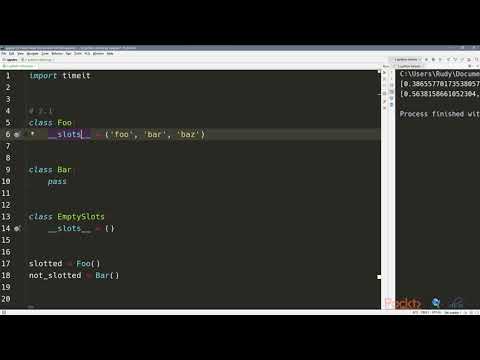Troubleshooting Python Application Development Reduce Exe Time Memory Consumpt slots | packtpub com