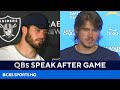 Raiders vs Chargers: Derek Carr, Justin Herbert speak after Monday Night Football | CBS Sports HQ