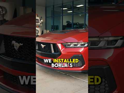 Bringing the Power to Sound with Borla’s Atak exhaust #shorts #mustang #mustanggt