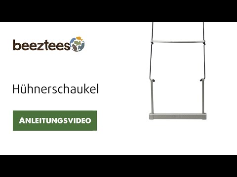 Anleitungsvideo Hühner-Schaukel beeztees