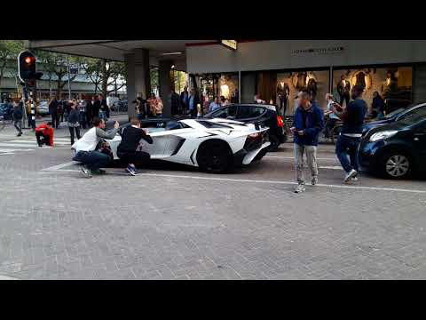 Aventador SV Roadster in Rotterdam