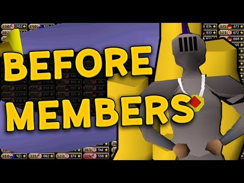 What To Do Before Becoming A Member In OSRS [Old School Runescape 2018]