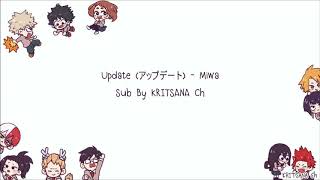 Update - Miwa (My hero academia season 3 ED) [karaoke/ซับไทย]