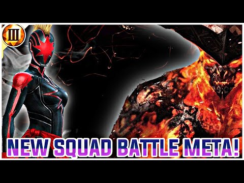 CAPTAIN MARVEL NEW UNIFORM SQUAD BATTLE RUN (4M + SCORE) IN VILLAIN CATEGORY ( MARVEL FUTURE FIGHT)