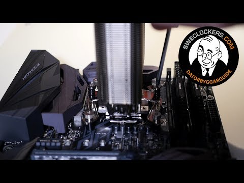 Datorbyggarguide - Installera en processorkylare på Intels sockel LGA 1151