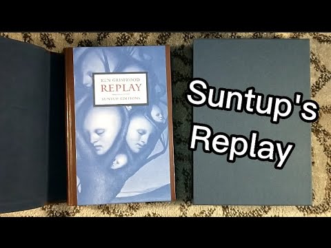 Unboxing Replay by Ken Grimwood - Suntup Press Numbered Edition - Tim Powers Alessandro Sicioldr