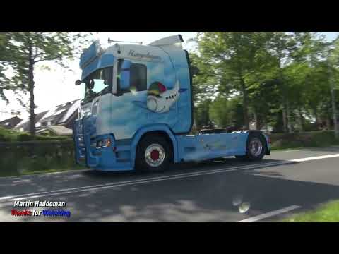 aankomst truckshow nederhemert mei 2023