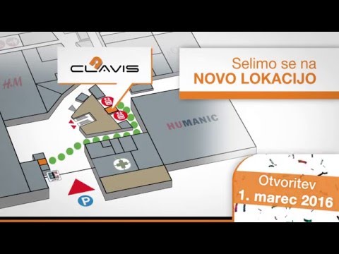 Clavis na novi lokaciji - Supernova, Rudnik-Ljubljana