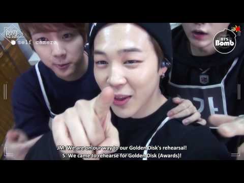 [ENG] [Starcast] Bangtan Boys, Golden Disc Award Behind! Backstage Waiting Room | ABS