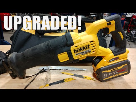 DEWALT FlexVolt 60V Brushless Recip Saw Review DCS389 DCS39X1 - Some would call this a Sawzall