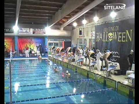 Serie 2 dei 50 Farfalla Juniores Maschi - Meeting di Halloween 2013 9 Trofeo citta' di Rosa'