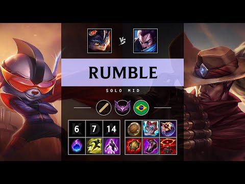 Rumble Mid vs Yasuo - BR Master Patch 25.16