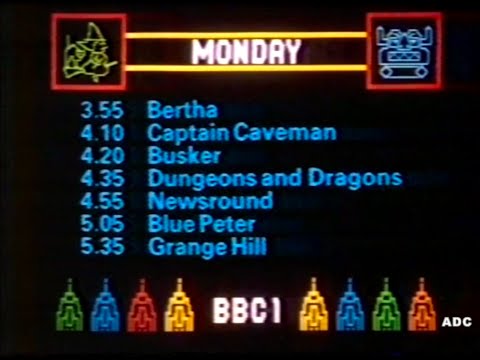 BBC1 22nd April 1985
