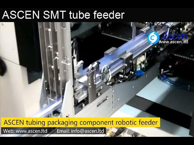 radial component tube feeder