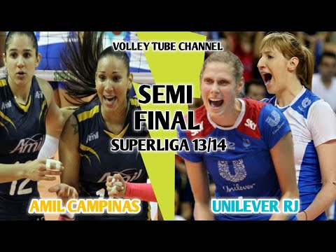 Unilever RJ x Amil Campinas • Semifinal 02 Superliga 2013/14