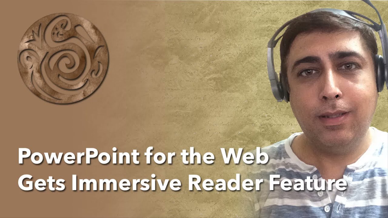 PowerPoint for the Web Gets Immersive Reader Feature