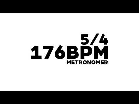 176 BPM Metronome 5/4