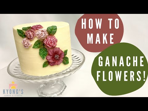 How to make a super easy and pretty floral cake