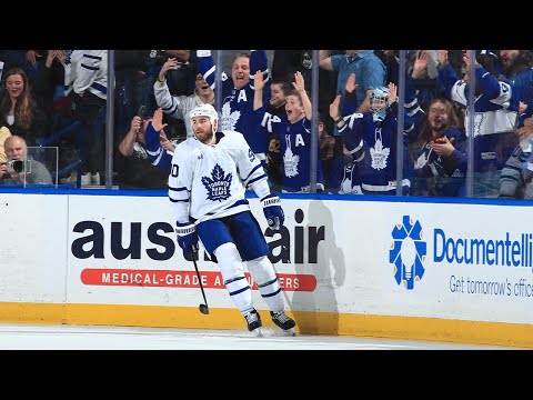 Ryan O'Reilly scores TWICE in 37 seconds for first goals as a Leaf!