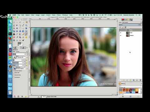 Gimp Tutorial 8   Portrait editing   Skin