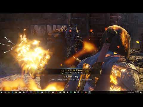 Shadow Of War - Defeated and Shame Garl The Clow Gameplay