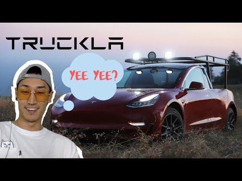 TRUCKLA: The World’s first Tesla pickup truck REACTION