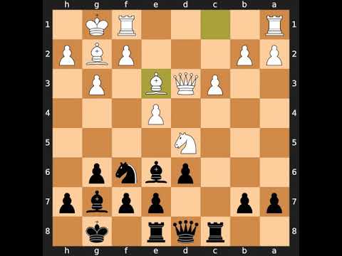 Rudolf Teschner-Mihail Tal, 1957 EU-chT, Result: 0-1