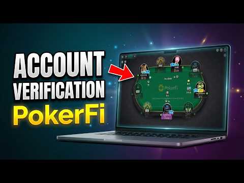 Video tutorial: How to verify your PokerFi account (PC version)