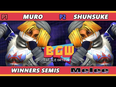 BGW 41 Top 8 - Muro (Sheik) Vs. Shunsuke (Sheik) Smash Melee - SSBM