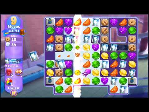 Wonka's World of Candy Level 292 - NO BOOSTERS + FULL STORY 🍫 | SKILLGAMING ✔️