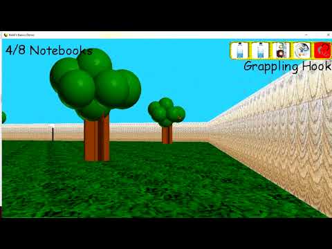 Donald Duck's Basics Full Game Public Demo (Baldis Basics Full Game Early Demo Mod)