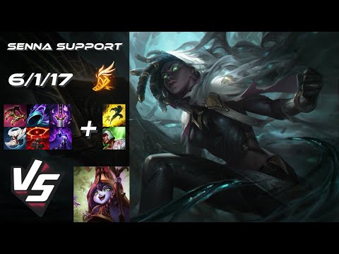 SUPPORT Senna vs Lulu - EU Challenger Patch 14.8
