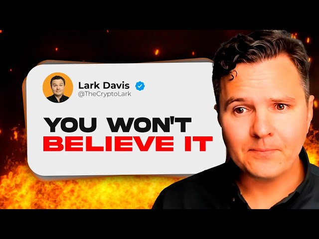 Lark Davis – Warning! Markets Crashing As Bitcoin Buy Signal Appears (25.07.2024 Summary)