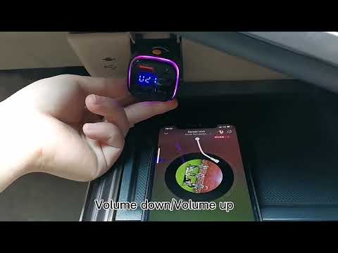 ФМ модулятор в машину Bluetooth FM трансмітер автомобільний MP3 з блютуз адаптер для авто Car C26 аудіо передавач музика USB - фото 1 - id-p1865534475