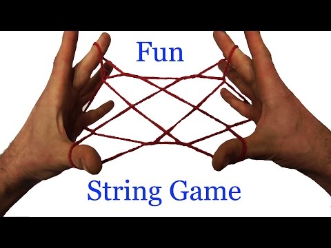 String Tricks! Trampoline String Figure - Step By Step