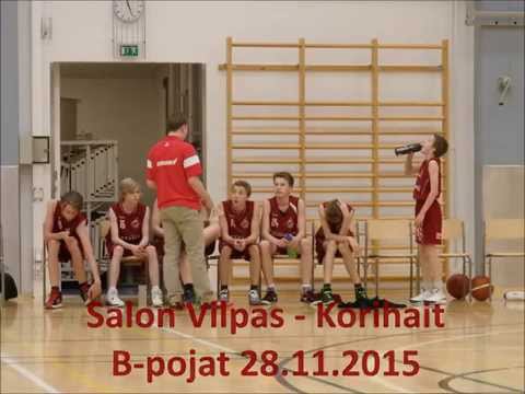 B-pojat Vilpas Red - Korihait 28.11.2015